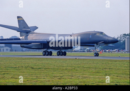 US Air Force Rockwell B-1B Lancer bomber Stock Photo