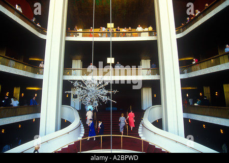 New York City NYC Lincoln Center for Performing Arts Metropolitan Opera House Interior USA Stock Photo
