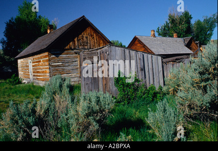 Usa Dillon Montana Bannack State Park Restoration Of A Ghost Town
