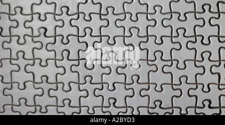 Puzzle Pattern Detail Stock Photo