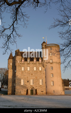 Castle Fraser Kemnay,Kintore. Aberdeenshire. Grampian Region. Scotland. United Kingdom.  XPL 4358-411 Stock Photo