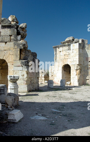 Martyrium of St Philip the Apostle in the ruins of Hierapolis Turkey Stock Photo