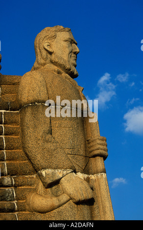 statue of Hendrik Potgieter Voortrekker monument Pretoria South Africa ...