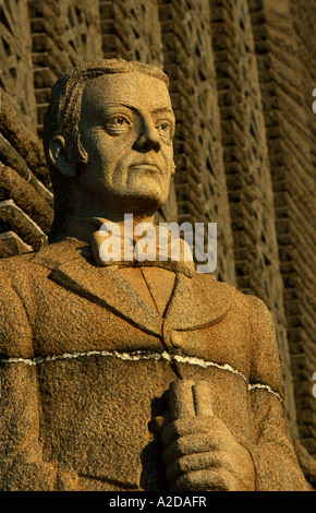 statue of Andries Pretorius Voortrekker monument Pretoria South Africa ...