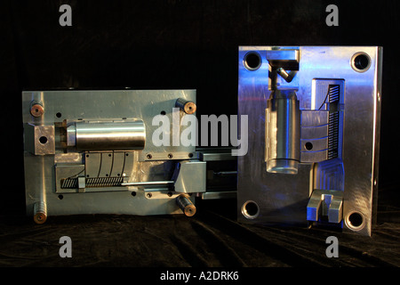 Plastic injection moulding die Stock Photo