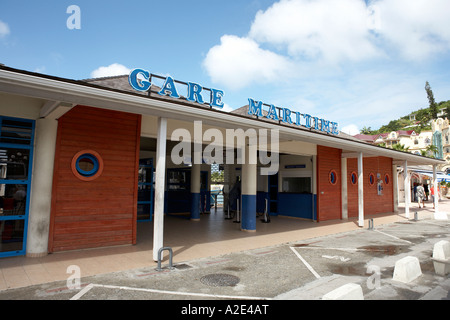 gare maritime Marigot St Martin caribbean west indies Stock Photo