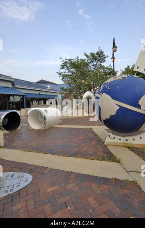 COSI - Imagination Station. A hands-on Science museum located on the riverfront in downtown Toledo Ohio Stock Photo