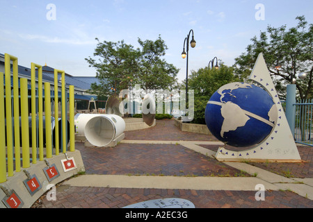 COSI - Imagination Station. A hands-on Science museum located on the riverfront in downtown Toledo Ohio Stock Photo