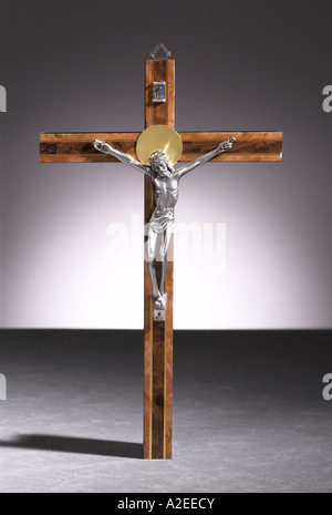 Our Lord Jesus Christ Hanging On The Cross Crucifix Stock Photo