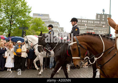 Parade detail on the 17th of May in Oslo Norway s independance day Stock Photo