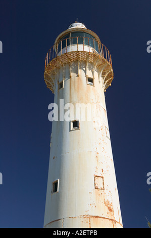 Caribbean, TURKS & CAICOS, Grand Turk Island, Northeast Point: View of Grand Turk Lighthouse Stock Photo