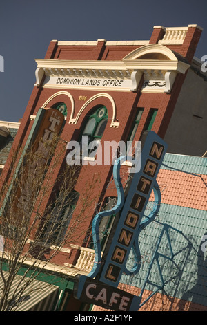 Canada, Saskatchewan, Moose Jaw: Dominion Lands Office Building Main Street / Downtown Stock Photo