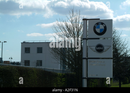 Exterior, BMW factory, Cowley, Oxford, England, UK Stock Photo