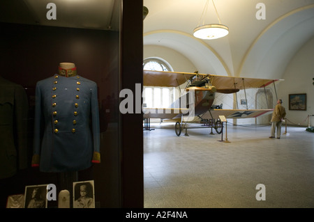 AUSTRIA, Vienna: Heeresgischichtliches Museum / Military Historical Museum, WW1 Airplane Stock Photo