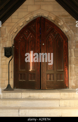 Toronto Crematorium Chapel downtown Toronto Ontario Canada Chapel where was filmed four weddings and one funeral Stock Photo