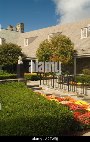 Library and Museum, Franklin D. Roosevelt National Historic Site, Hyde Park, New York Stock Photo