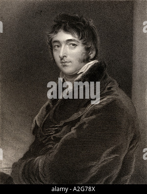 William Lamb, 2nd Viscount Melbourne, 1779 - 1848. British statesman and Prime Minister. Stock Photo