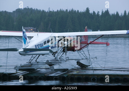USA, ALASKA, Southeast Alaska, KETCHIKAN: Seaplanes, Tongass Narrows Stock Photo