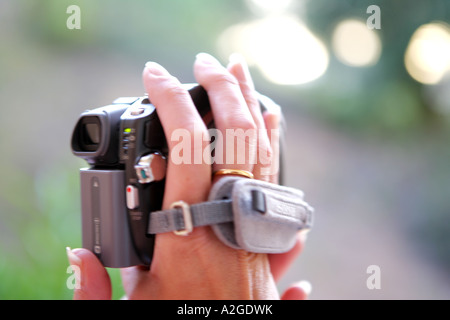 DVD Camcorder Model Released Stock Photo