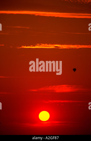 Amazing colorful sunset sky Stock Photo - Alamy