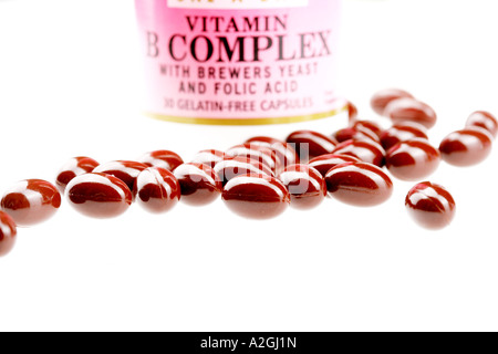 Vitamin B Complex Stock Photo