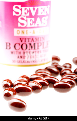 Vitamin B Complex Stock Photo