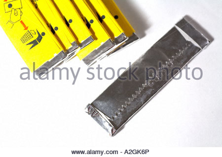 Chewing gum Stock Photo