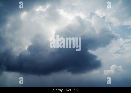 Storm clouds gathering Stock Photo