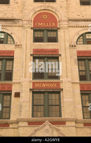 USA, Wisconsin, Milwaukee: America's Beer Capital: Miller Brewing Co. Original Brewhouse Stock Photo