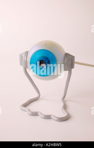 Round digital camera Stock Photo