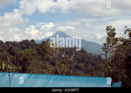 Mount Matutum volcano, South Cotabato, Southern Mindanao, Philippines. Stock Photo