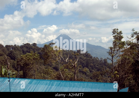 Mount Matutum volcano, South Cotabato, Southern Mindanao, Philippines. Stock Photo