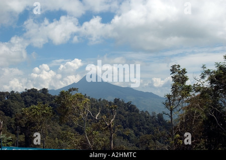 Mount Matutum volcano, South Cotabato, Southern Mindanao, Philippines. Stock Photo