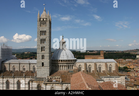 The 'Duomo in Siena, Central Tuscany, Italy, viewed from the Unfinished Nave' Stock Photo