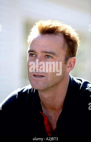 England and Surrey Cricketer Graham Thorpe pictured at Hampton Court Palace London 2003 Stock Photo