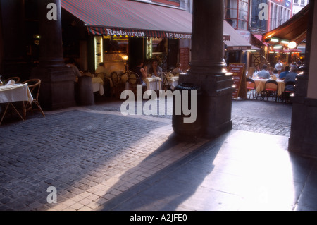 Belgium Brussels Grand Place Grote Markt District Stock Photo