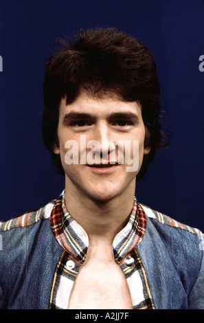 BAY CITY ROLLERS Les McKeown member of the 70s UK pop band Stock Photo