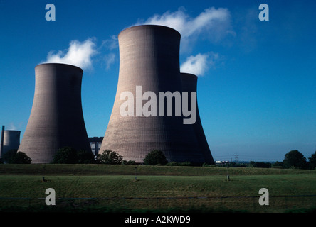 Cooling towers Didcot Power Station UK Stock Photo