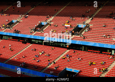 grandstand in sports stadium Stock Photo