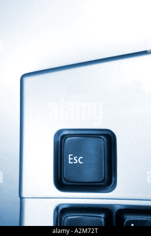 Escape key on computer keyboard Stock Photo