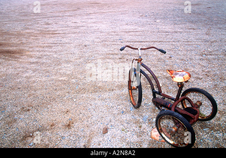 Old tricycle USA Stock Photo