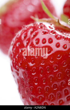 Strawberry close up Stock Photo - Alamy