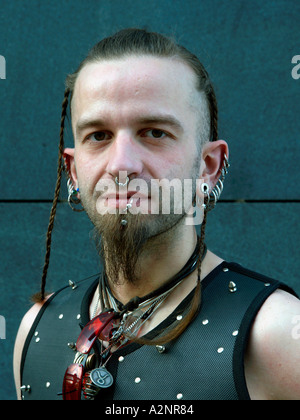 Wave Gotik Stock Photo