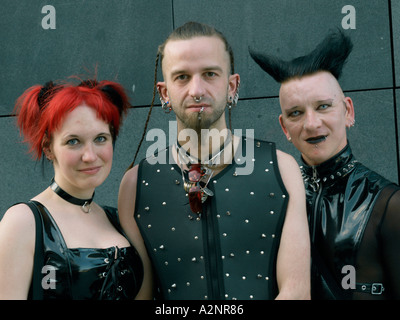 Wave Gotik Stock Photo