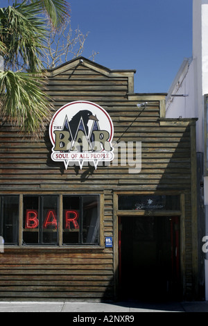 A typical bar along Duval Street in Key West, Florida Keys USA Stock Photo