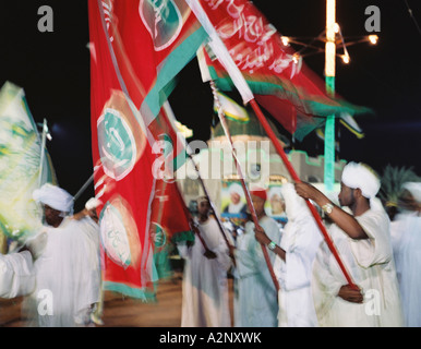 Holiya Tariqa Burhaniya, Khartoum, Sudan Stock Photo