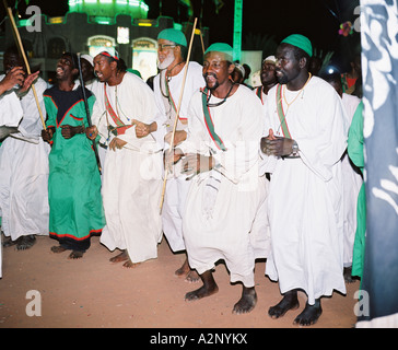 Holiya Tariqa Burhaniya, Khartoum, Sudan Stock Photo