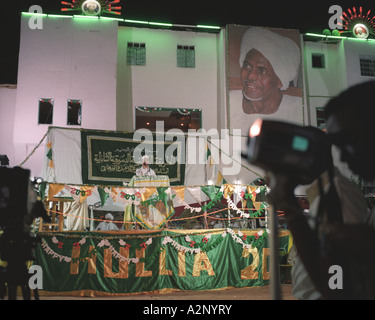 Holiya Tariqa Burhaniya, Khartoum, Sudan Stock Photo