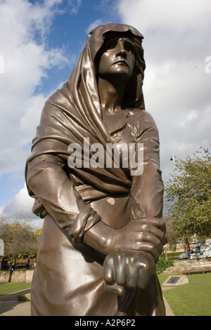 Lady Macbeth at the Shakespeare Memorial, Stratford on Avon., Warwickshire, England Stock Photo