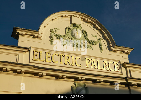 England Harwich Essex Restored Facade of Electric Palace Cinema built 1911 Stock Photo